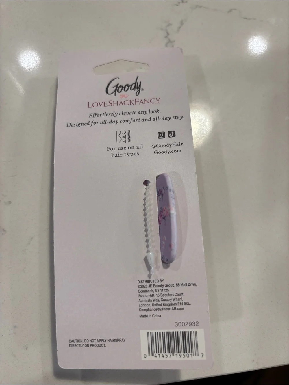 Love shack fancy large claw clip goody Target